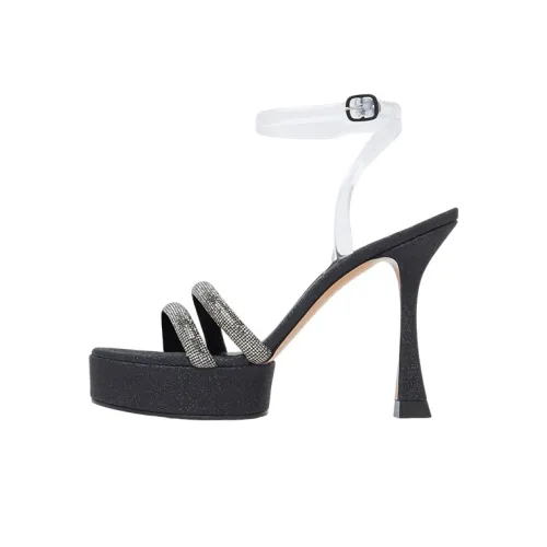 Casadei Hollywood One Sandals 10 см Women's Black