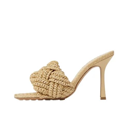 Bottega Veneta Lido Слипоны Женские Коричневый