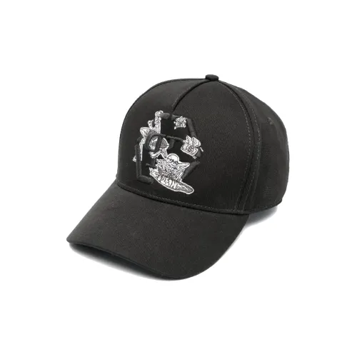 PHILIPP PLEIN Хлопковые кепки черные мужские