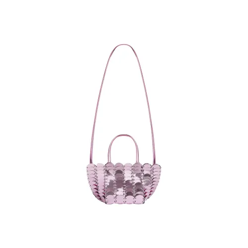 Paco Rabanne Effect Сумка через плечо Сумка Мини Женская Розовая