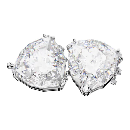 Swarovski Millenia Родиевое покрытие, Искусственный кристалл, Ювелирные аксессуары, Серебряный, Женские