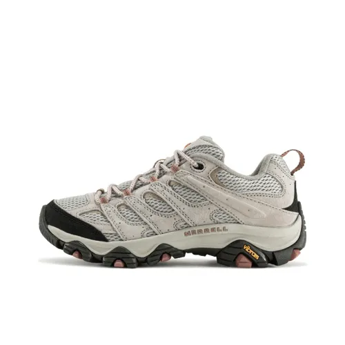 MERRELL MOAB 3 Противоскользящий Устойчивый к истиранию Дышащий Легкий Низкий Топ Уличная Обувь Женская Экрю