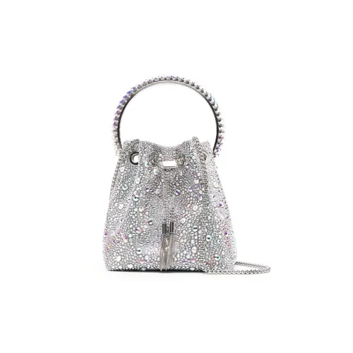 Jimmy Choo Сумка через плечо Сумка мини Женская серебряная