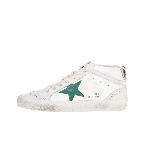 Golden Goose Стильные Скейтбординги Женские Белые Потертые