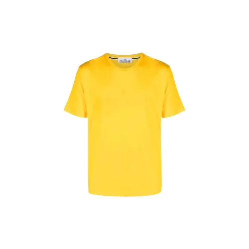 STONE ISLAND SS23 T-Shirt Мужской Желтый