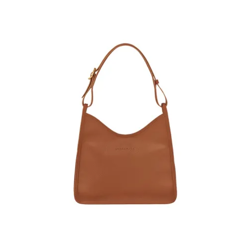 LONGCHAMP Le Foulonné Коровья кожа Сумка через плечо Сумка на плечо Стандартная Женская Коричневая