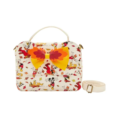 Disney Полиуретан Маленькая Квадратная Сумка Сумка Сумка через плечо Сумка через плечо Женская Многоцветная