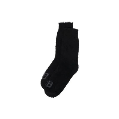 BALENCIAGA 1 шт Черные Женские Носки MID до икры