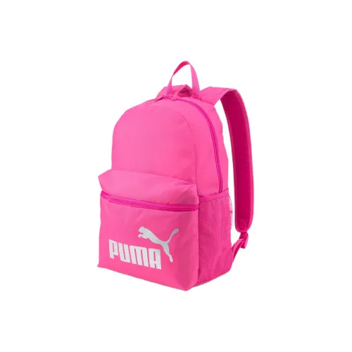 PUMA Полиэстер Рюкзак Стандартный Женский Ярко-розовый