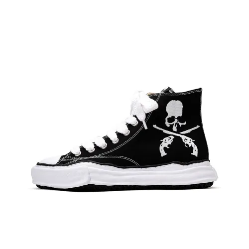 Mastermind JAPAN X Roar X MIHARA YASUHIRO Peterson Стильные Скейтборды Унисекс Черный Белый