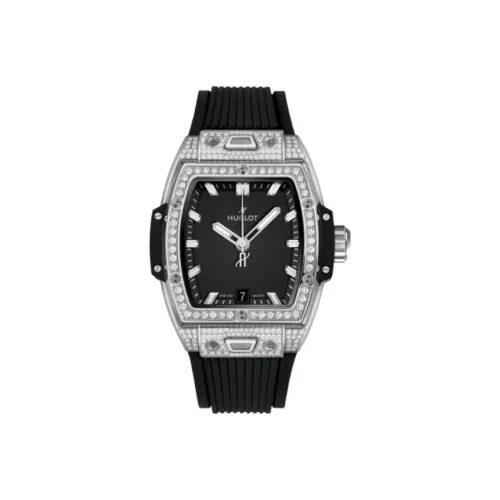 HUBLOT BIG BANG Soul Автоматический Механический Часы Мужские Циферблат 39 мм Черный Титан Корпус Часы Резиновый Ремешок
