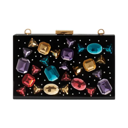 Kate Spade Пластик Одно плечо Через плечо Клатч Женский Черный