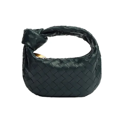 Bottega Veneta Jodie Lambskin Mini Women's Ink Green
