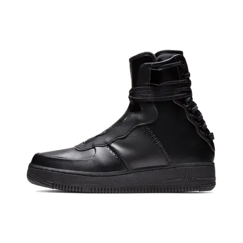 Nike Air Force 1 Rebel XX Slip-resistant Abrasion-resistant High Top Skateboarding Shoes Women's Black Найк Эйр Форс 1 Ребел XX Противоскользящие Устойчивые к истиранию Высокие Кроссовки для скейтбординга Женские Черные