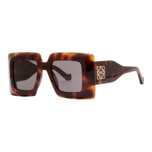 LOEWE Пластиковая оправа Квадратные Солнцезащитные очки Женские