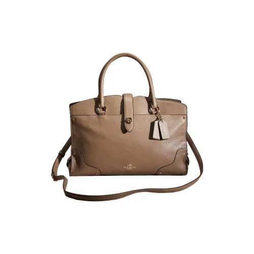 COACH Bandit Телячья кожа Через плечо Одно плечо Сумка Средний Женский Коричневый