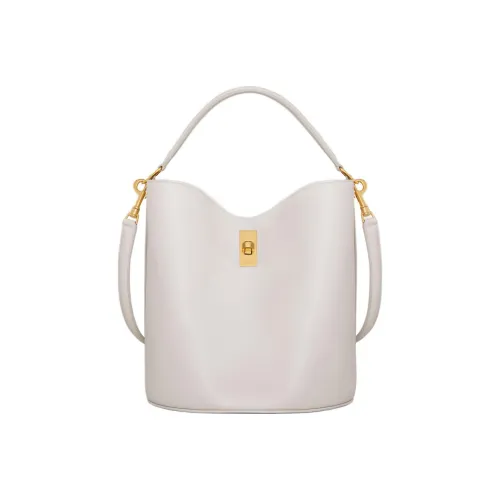 CELINE 16 Гладкая Телячья Кожа Сумка через плечо Сумка Женская Белая