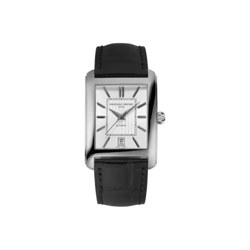 Frederique Constant Автоматический Механический Механизм Мужские Часы 33,3мм*30,4мм Серебряный