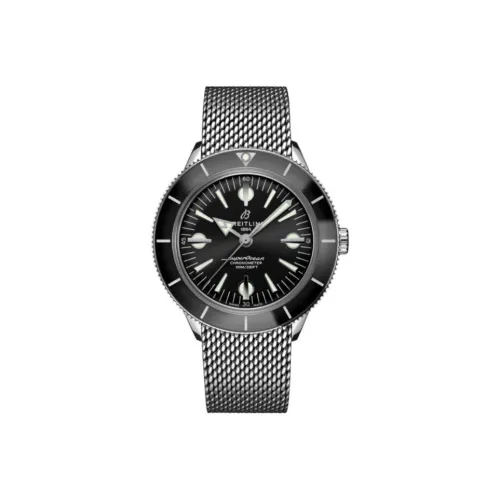 BREITLING Автоматический Механический Часы Мужские Super Ocean Culture Collection 42 мм Черные