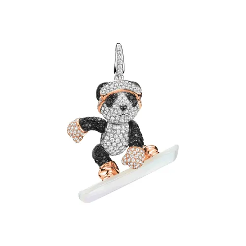 Qeelin Bo 18К золото Ромб Подвеска Украшение Женское