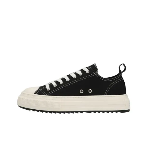 DSQUARED 2 Стильные Скейтбординги Мужской Черный Белый