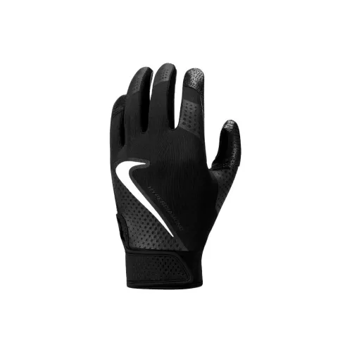 NIKE Козья кожа, Полиэстер, Спандекс, Силикон, Нейлон, PU кожа Спортивные перчатки Черный Унисекс