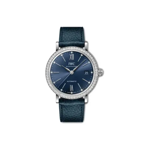 IWC Автоматический Механический Movement Женские Часы Baotai Fino Series 37 мм Синие
