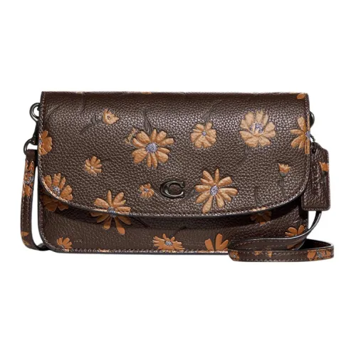 COACH Hayden GRAIN LEATHER Сумка через плечо Маленькая Женская Коричневая