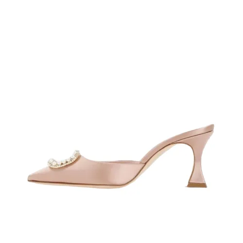 MANOLO BLAHNIK Домашние тапочки Женские