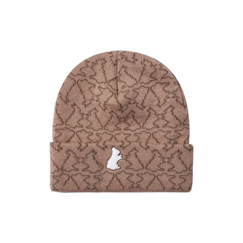 New Era Акриловые Шапки-Бини Песочного Цвета Унисекс