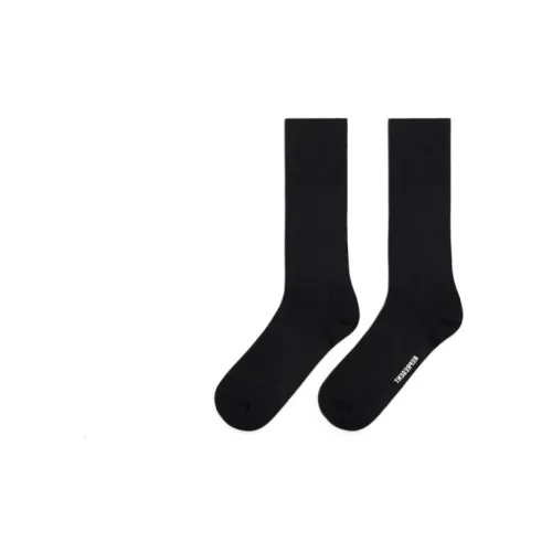 REPRESENT Черные мужские носки MID до икры