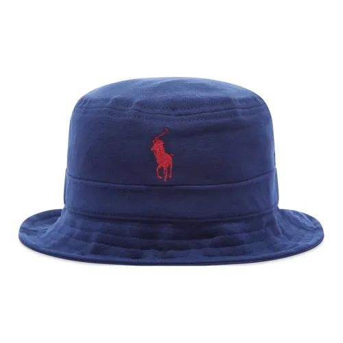 Polo Ralph Lauren Полиэстер Cotton Bucket Hats Мужской Синий