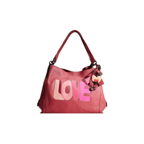 COACH DALTON Pebble Кожа Тоут Сумка Сумка для покупок Сумка через плечо Сумка Большая Женская Розовая