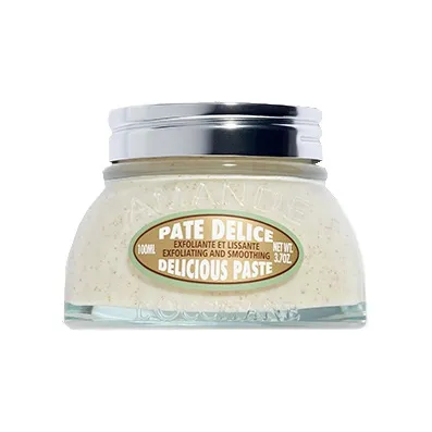 L'OCCITANE Скраб для тела с сладким миндалем отшелушивающий увлажняющий ароматизированный подтягивающий 100 мл 200 мл