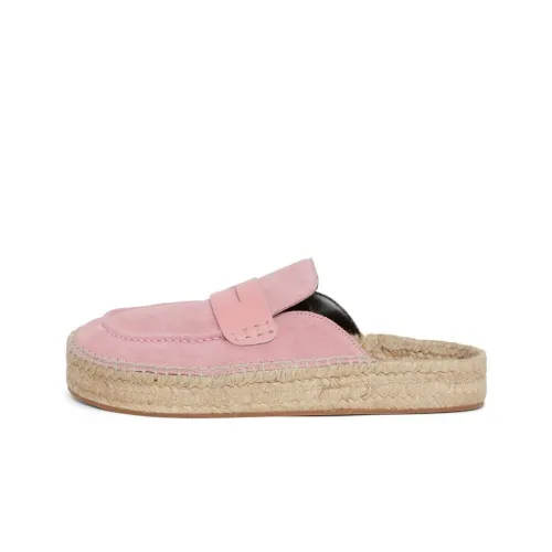 JW Anderson Резиновая подошва Тихий Домашние тапочки Женские Розовый