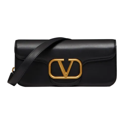 Valentino Locò Телячья кожа Сумка через плечо Сумка на плечо Мужская Черная