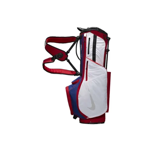 nike Полиэстер Гольф Сумка через плечо Сумка на плечо Сумка через плечо Стандартная Унисекс Синяя Белая