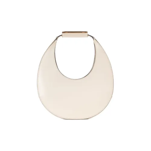 Staud Коровья кожа Одно плечо Сумка Женская Белая