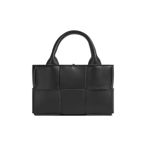 Bottega Veneta Arco Кожа Тоут Сумка Сумка для покупок Сумка через плечо Сумка Обычный Женская Черная