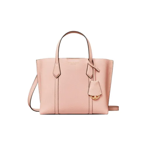 TORY BURCH Perry Pebble Кожа Сумка-тоут Сумка для покупок Сумка через плечо Сумка Маленькая Женская Розовая