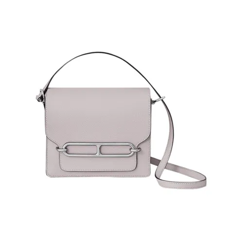 HERMES Roulis Evercolor Телячья кожа Свиной нос Сумка Сумка через плечо Мини Женские 09 Розово-фиолетовый Бледный Фантастический фиолетовый