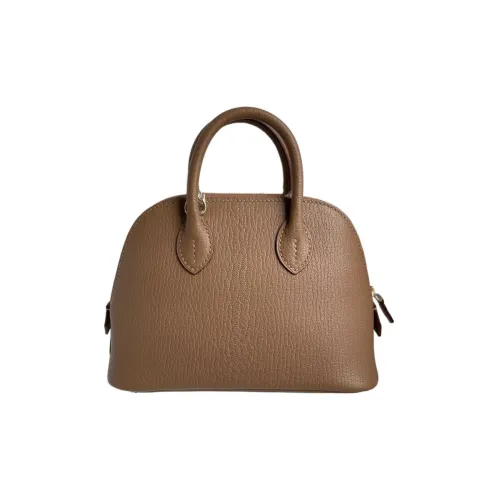 HERMES Bolide Mysore Шевро Bowling Bag Сумка Сумка через плечо Сумка через плечо Мини Женская