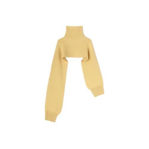 JIL SANDER Кашемир Шали Желтый Женские