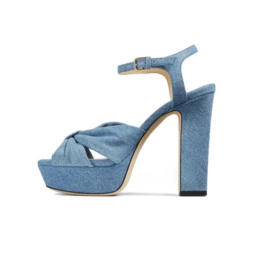 Jimmy Choo Heloise One Ремень Сандалии 12 см Женские Синие