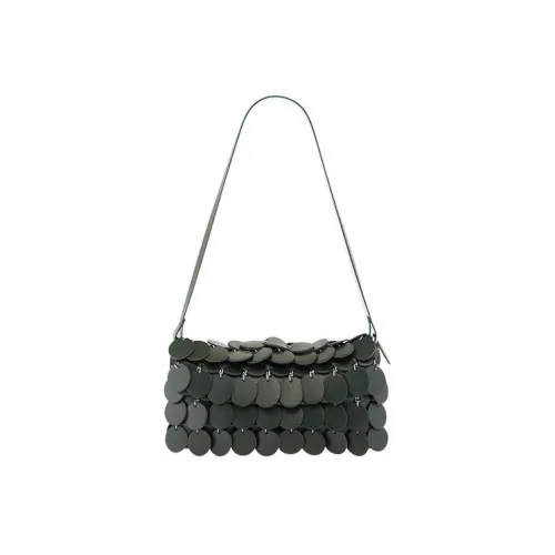 Paco Rabanne Телячья кожа PACOÏO Сумка Сумка через плечо Женская Темно-зеленая