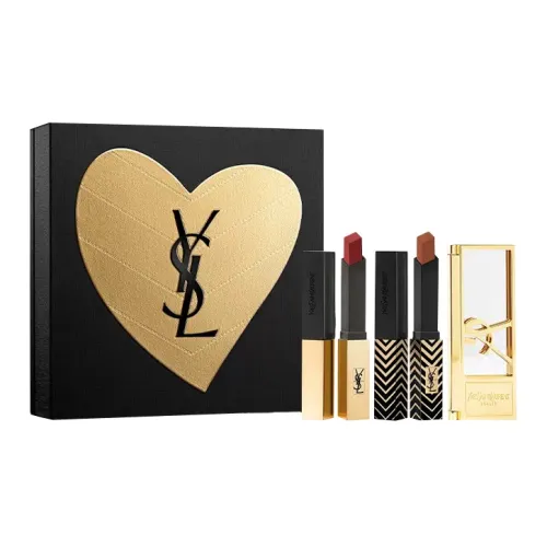 SAINT LAURENT Little Gold Bar Lipstick Наборы макияжа Унисекс