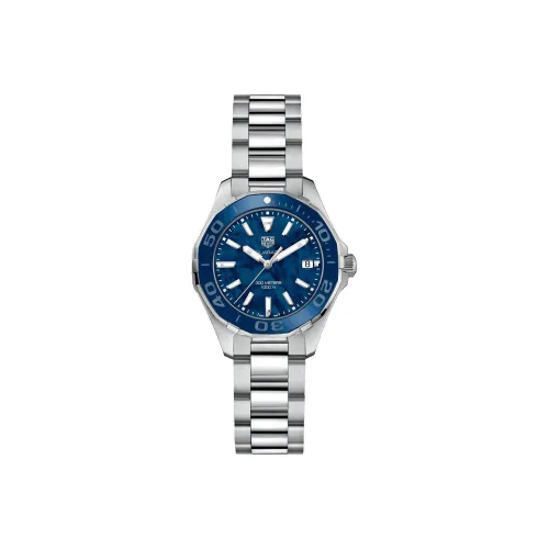 TAG Heuer Aquaracer Collection Кварцевый механизм Мужские часы Часы 35 мм Синий циферблат