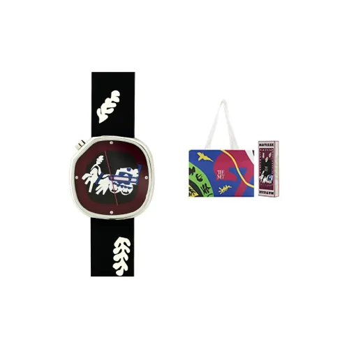 MMA Modern Style Collection Наручные часы Кварцевый механизм Силиконовый ремешок Многоцветный циферблат Унисекс 6973765109766