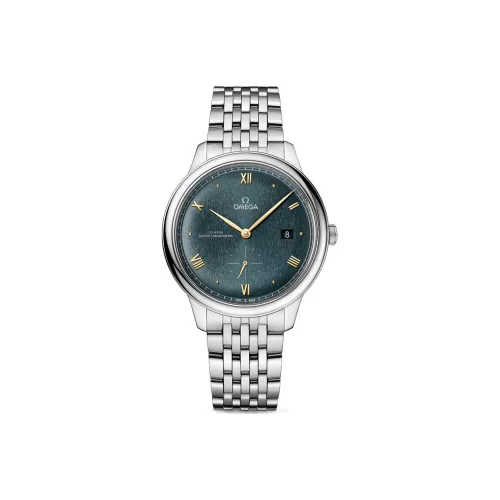 OMEGA Автоматический Механический Часы Мужские Elegant Saucer Series 41 мм Зеленые