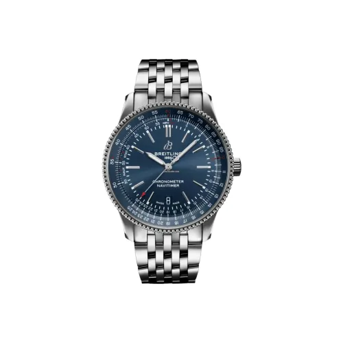 BREITLING Автоматический Механический Часы Мужские Aviation Chronograph Collection 41 мм Синий